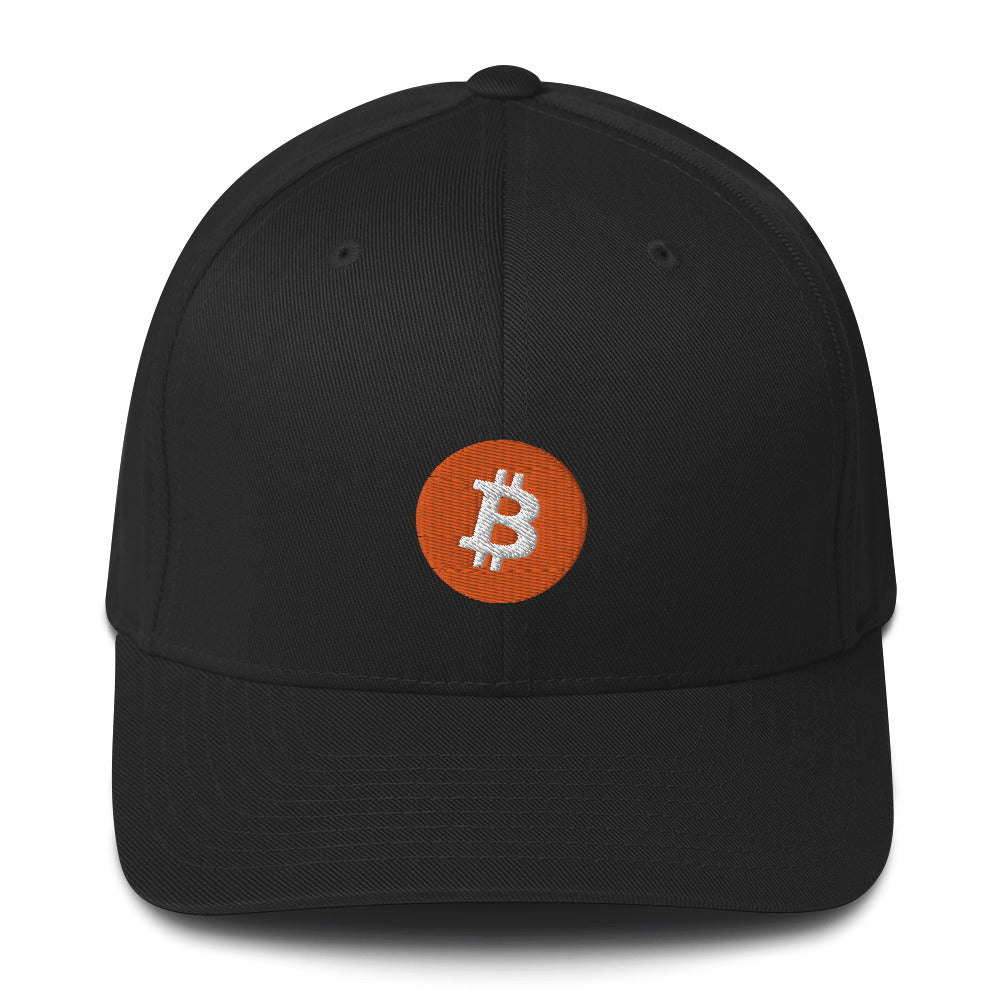 Bitcoin BTC Structured Twill Cap
