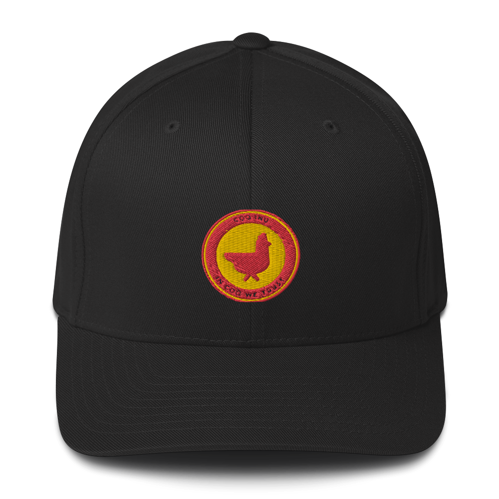 Coq Inu Coin COQ Structured Twill Cap