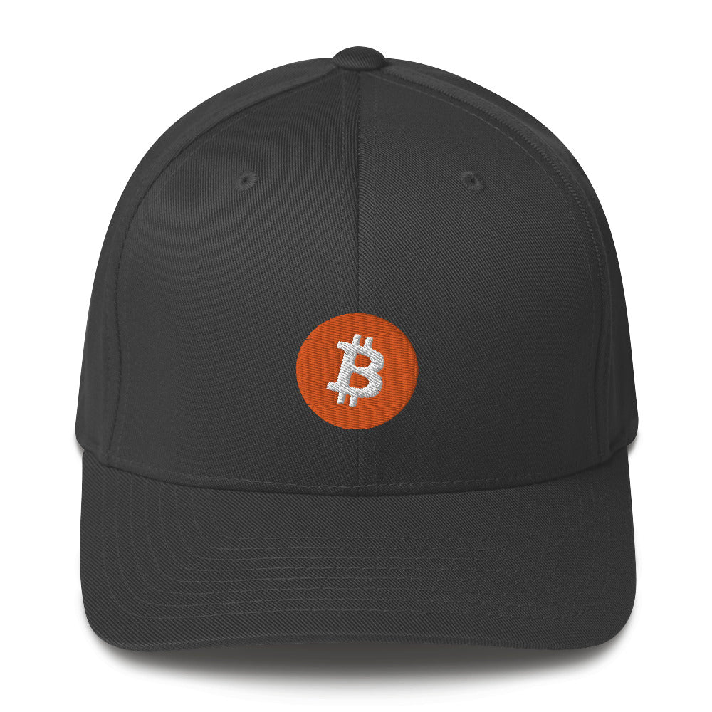Bitcoin BTC Structured Twill Cap