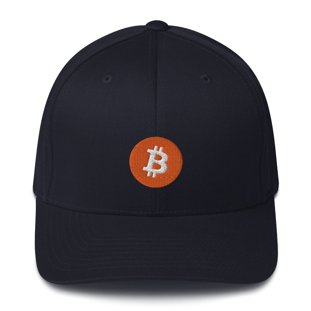 Bitcoin BTC Structured Twill Cap