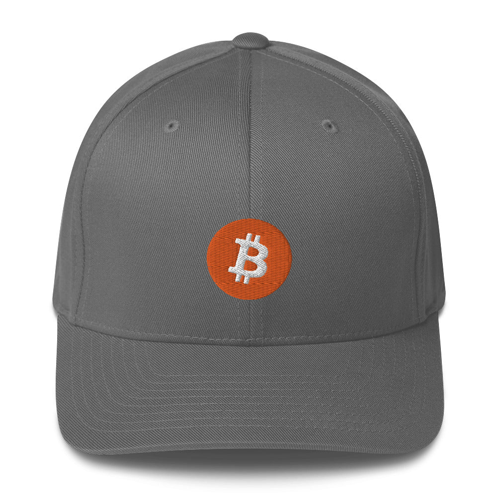 Bitcoin BTC Structured Twill Cap
