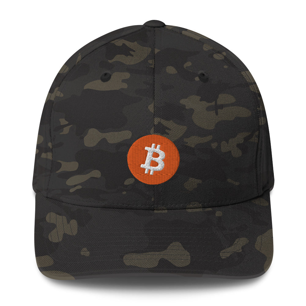 Bitcoin BTC Structured Twill Cap