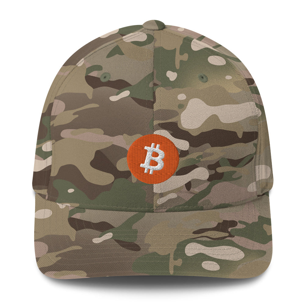 Bitcoin BTC Structured Twill Cap
