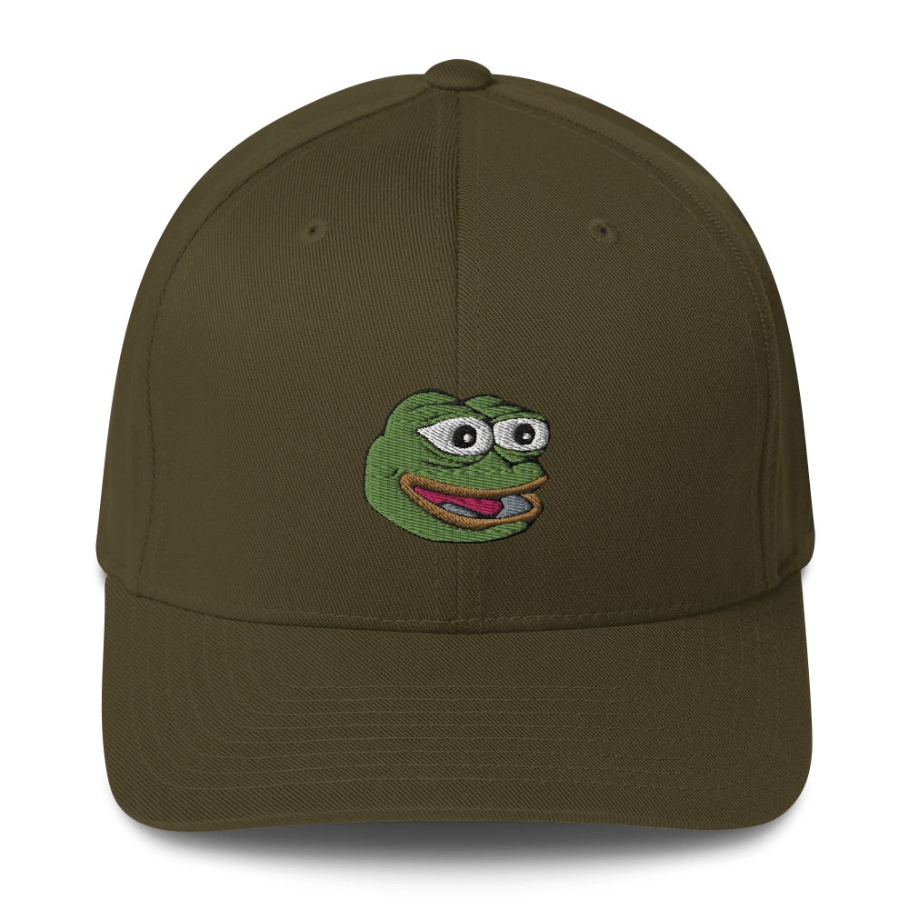 Pepe Coin PEPE Structured Twill Cap