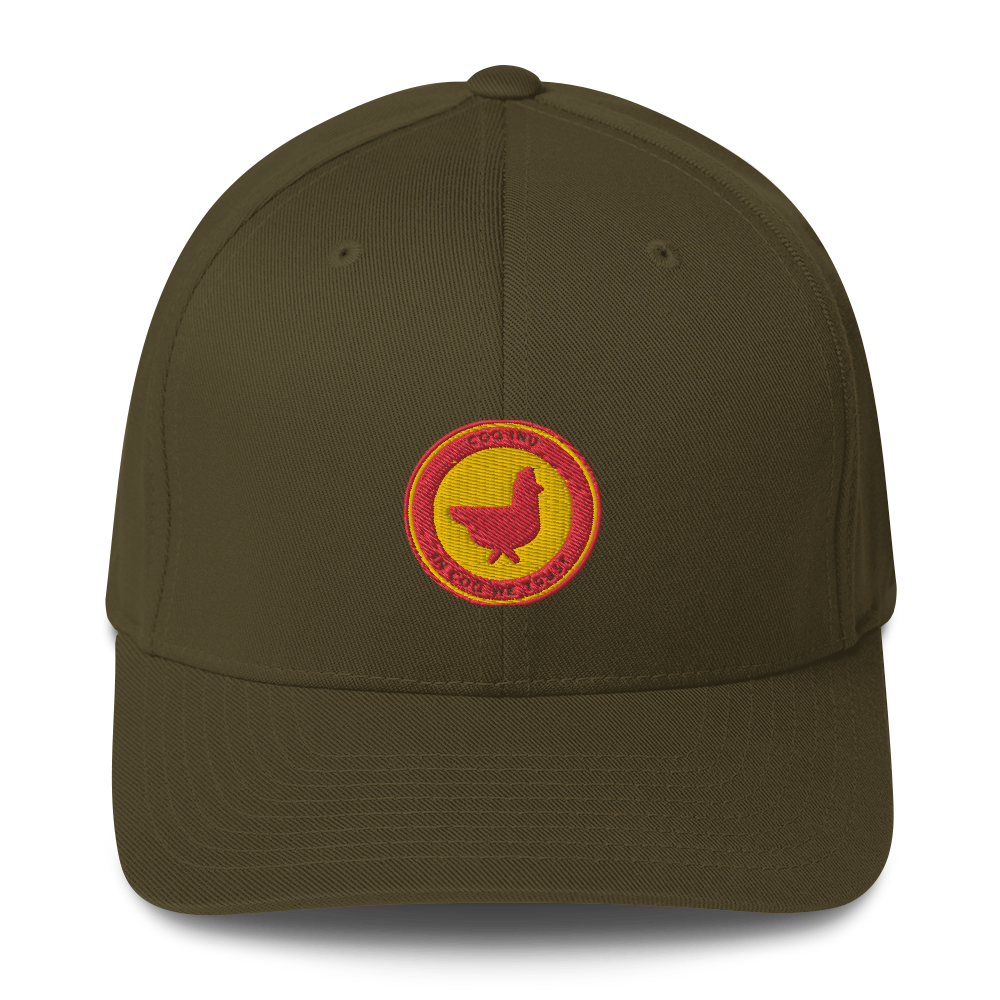 Coq Inu Coin COQ Structured Twill Cap
