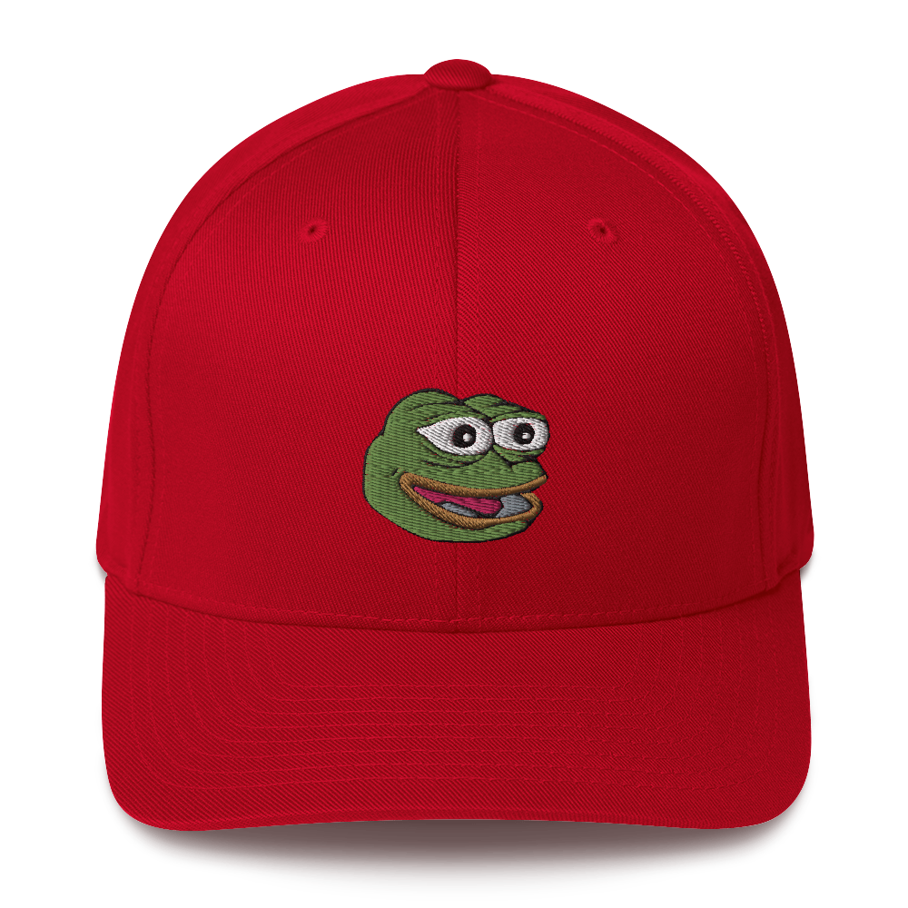 Pepe Coin PEPE Structured Twill Cap