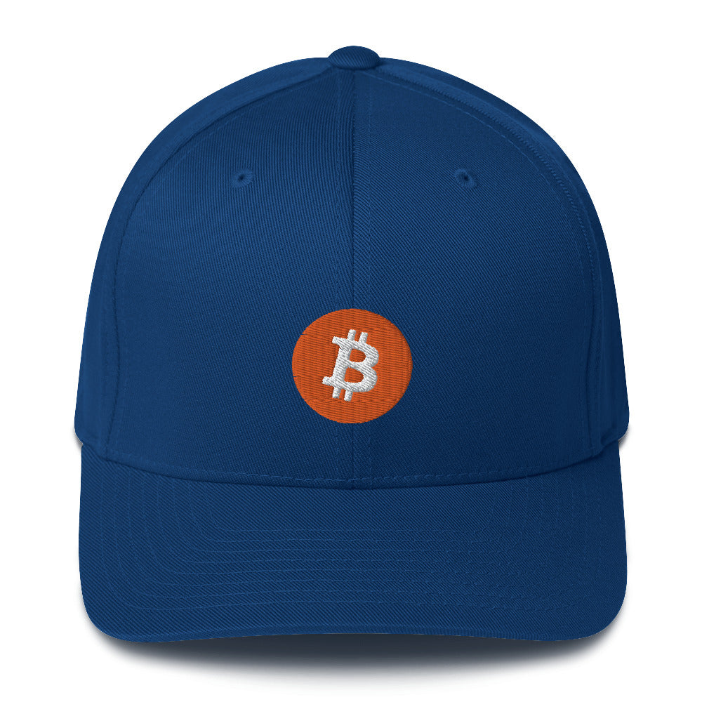 Bitcoin BTC Structured Twill Cap