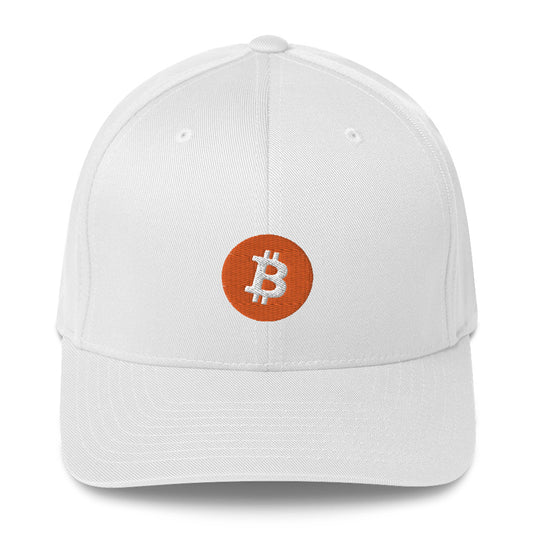 Bitcoin BTC Structured Twill Cap